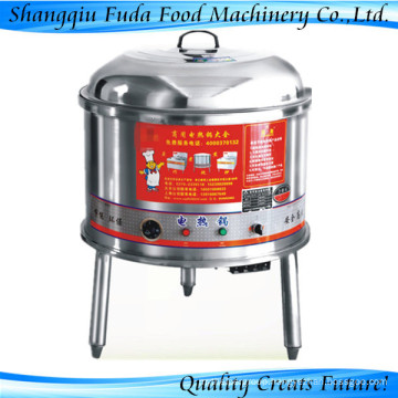 Stainless Steel Steaming and Stir-frying Commercial Cauldron